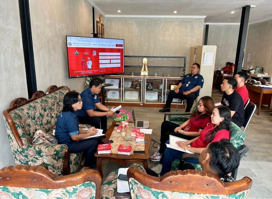 Monev JDIH oleh Tim JDIH  Provinsi Bali