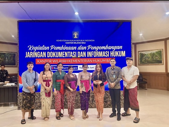 Kegiatan Pembinaan dan Pengembangan Jaringan Dokumentasi dan Informasi Hukum