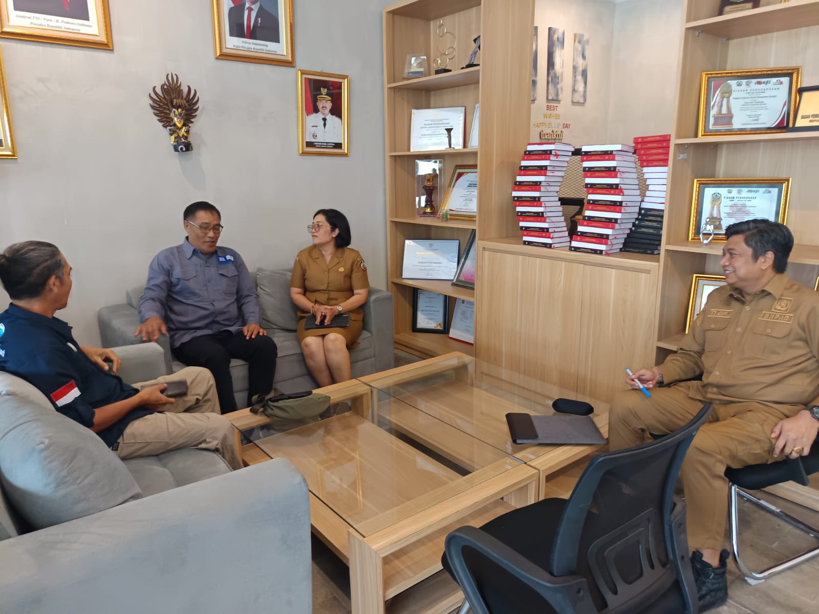 RAPAT KOORDINASI DENGAN BADAN PENGELOLA BATUR UNESCO GLOBAL GEROBAK 